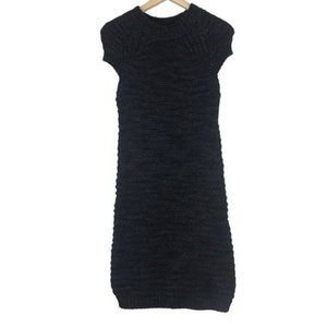 VIVIENNE VIVIENNE TAM Cap Sleeve Alpaca Wool Blend Knit Dress Size Small